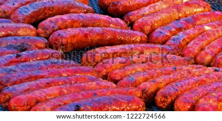 Delicious Chorizo sausages.