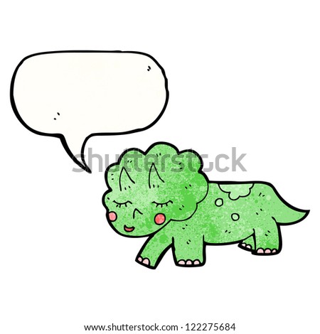 cartoon friendly dinosaur