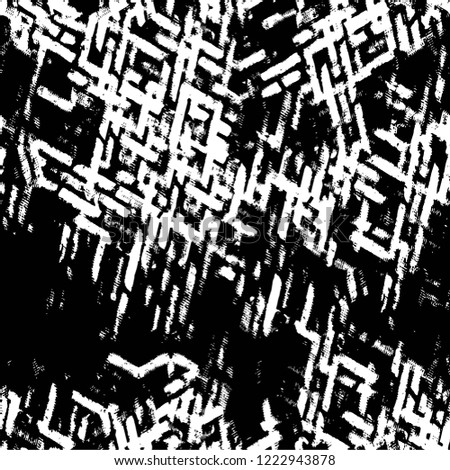 Grunge overlay layer. Abstract black and white vector background