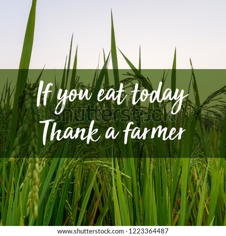 Quotes about farming and agriculture. Food for thought from our growers and other farmers. 