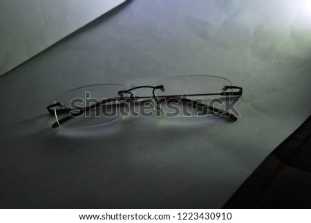 an eye glasses of mine