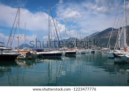 Port of Bar Marina view, Montenegro