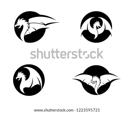 Dragon logo illustration