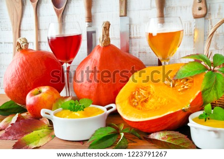 Pumpkins - Soup and Wine