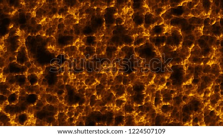 Boiling water surface with bubbles, computer generated modern abstract background, 3d rendering backdrop