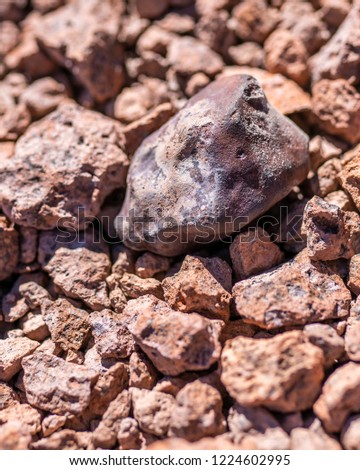 Atacama Desert is maybe the best place in the world to found meteorites on the ground. Going with a meteorite hunter deserves this, a tektite black meteorite coming from the outer space to the desert
