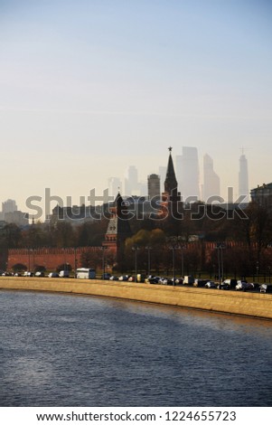 Achitecture of Moscow Kremlin