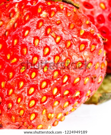 Beautiful strawberry stock photos and images close-up