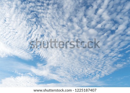 Background with magic of the sky and clouds at dawn