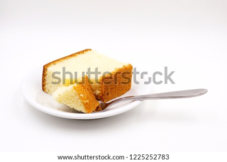 Honey sponge cake 
 Royalty-Free Stock Photo #1225252783