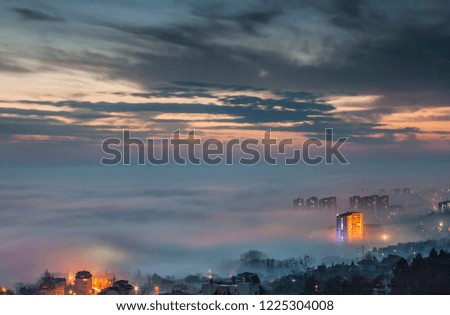 Fog Over Varna City