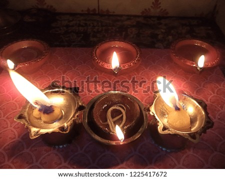 Festive arrangements for Diwali