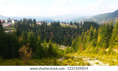 Scenic view on Vlasic,Bosnia and Herzegovina