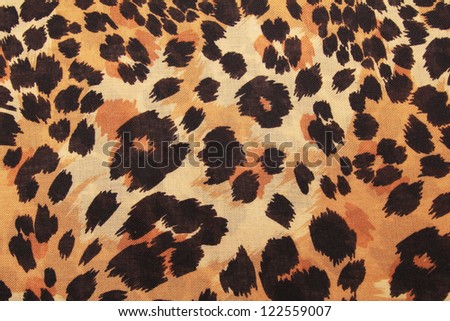 background of leopard skin pattern