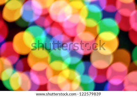 Abstract Out Of Focus Lights For Background Royalty-Free Stock Photo #122579839