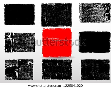 Grunge post Stamps Collection, rectangles
. Banners, Insignias , Logos, Icons, Labels and Badges Set . vector distress textures.blank shapes.