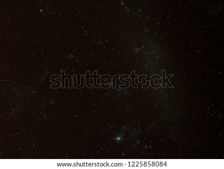 Tarantula nebula at the southern sky