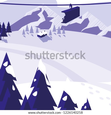 snow landscape design