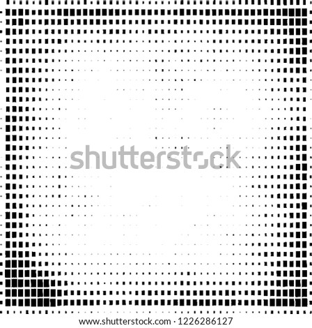 Abstract black and white background. Chaotic vector pattern