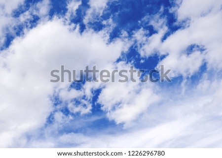 Sunshine in the clouds, contrast and beautiful scenery, weather and life