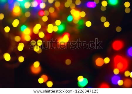 color light effect, holiday background