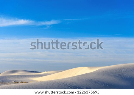 White Sands National Monument backgrounds, New Mexico, USA
