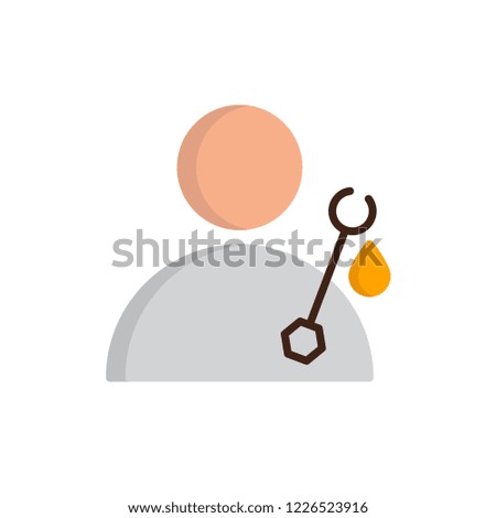 plumber icon vector. job flat icon