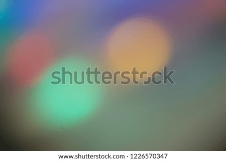 holiday lighting effects of different colors and spots on a light background. Blurred background. Web design.