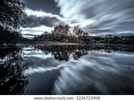 Rossmore Forest Park is a national forest park located in County Monaghan in Ireland run by the Irish States forestry organisation. long exposure photo
