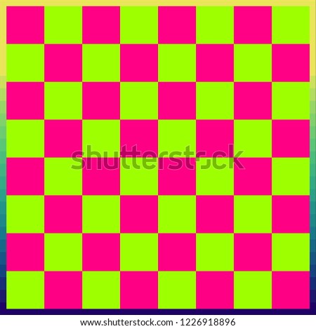 Color chessboard, background 