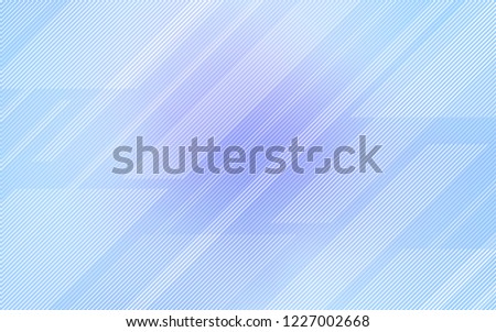 Light Pink, Blue vector pattern with sharp lines. Lines on blurred abstract background with gradient. Smart design for your business advert.
