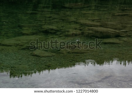 Rain on water, clear texture
