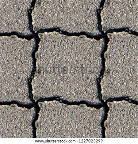 Abstract seamless pattern for designers with some blur cracked ciment blocks tiles