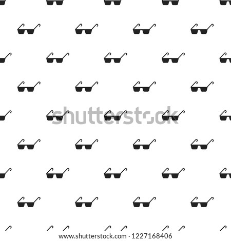 Spy glasses pattern seamless. Vector repeatillustration of spy glasses pattern for any web design