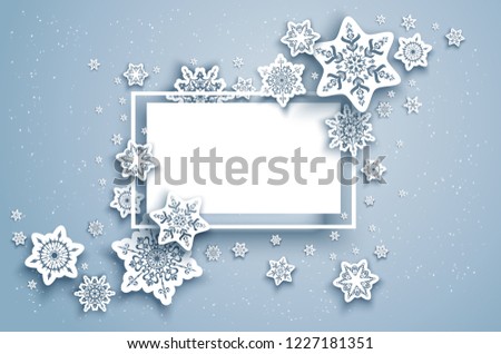 Seasonal winter frame