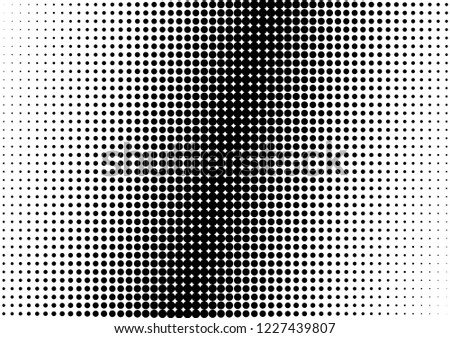 Dots Background. Black and White Overlay. Abstract Pattern. Halftone Vintage Texture. Vector illustration