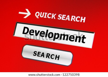 Search for development