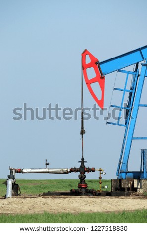 oil pump jack and pipeline industry