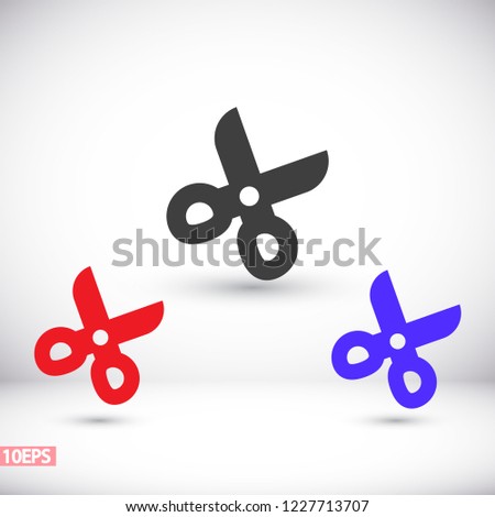 vector icon scissors