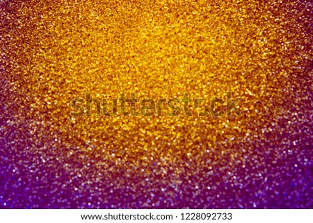 Glittering golden texture. New year bokeh background.