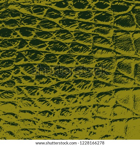 Serpent skin texture. Grunge distressed background. EPS10 vector.