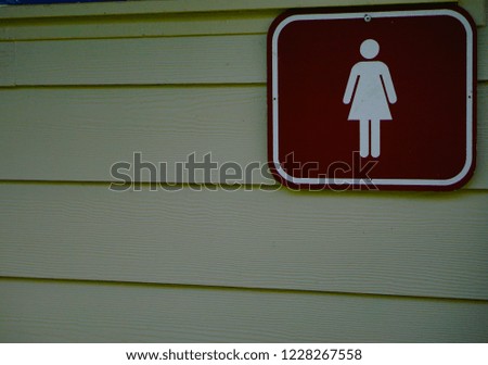 Womens Bathroom Sign