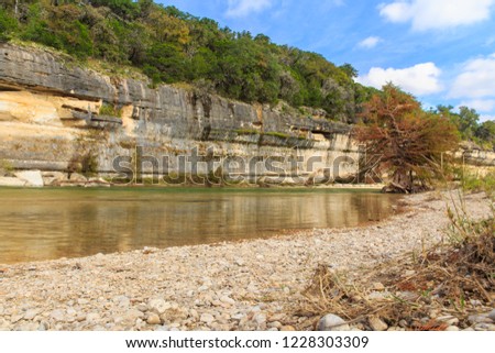 Guadalupe River State Park is a great place to swim, hike, fish, picnic, camp, ride bikes, ride horses, bird watch or geocache. It's not too far from Austin, San Antonio or New Braunfels, Texas.