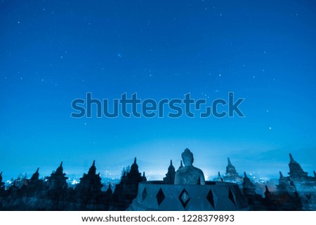 Borobudur at night