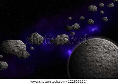 Abstract Space Landscape