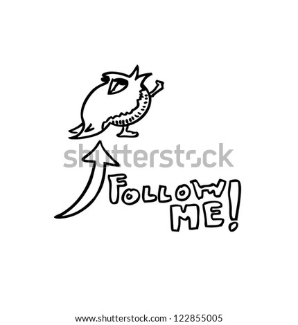 internet icon button cartoon doodle