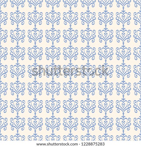 Seamless decorative vector pattern with elegant openwork ornament. Abstract background for printing on paper, wallpaper, covers, textiles, fabrics, for decoration, decoupage, scrapbooking and other