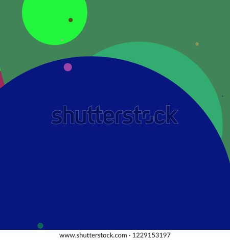 Circle geometric lovely abstract background multicolor pattern.