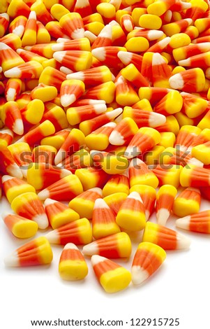 Corn syrup is used to make candy corn.