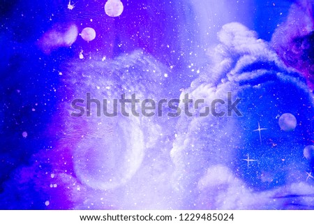 Close-up of Milky way galaxy with stars and space dust in the universe. Space background